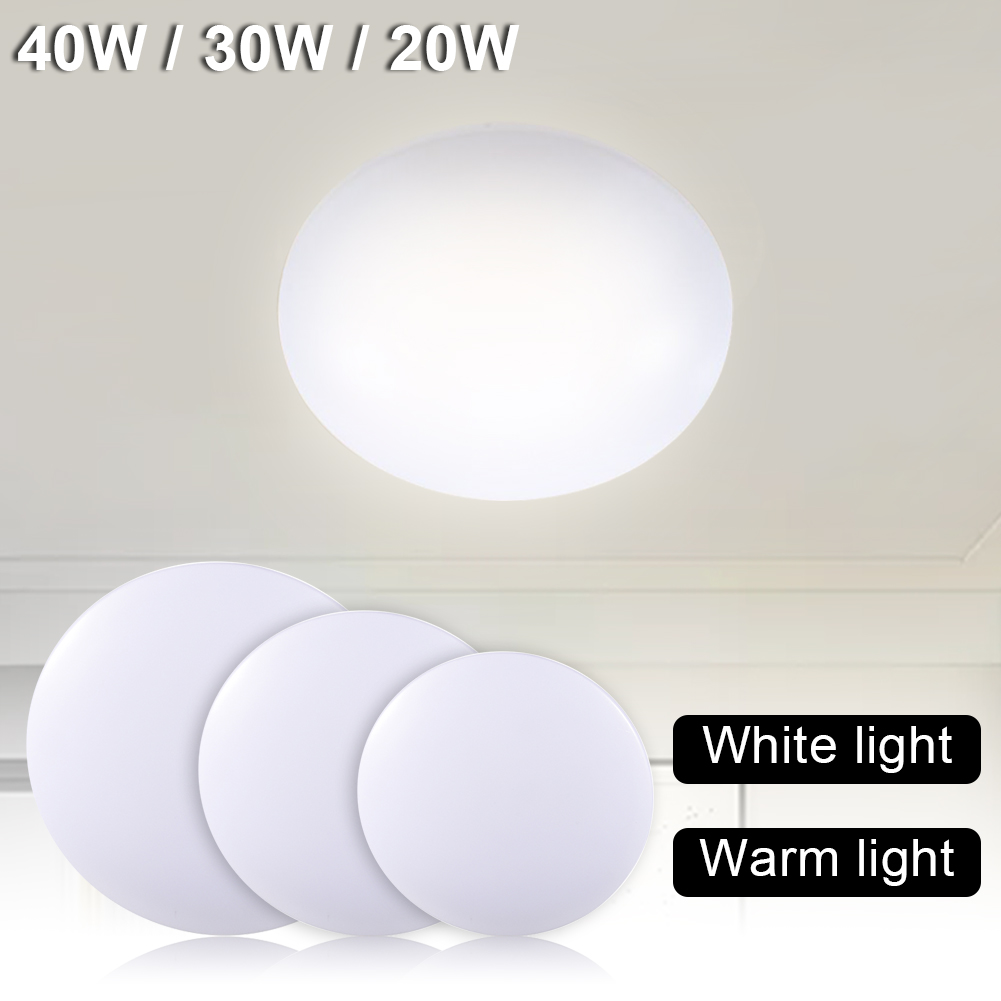 48W 40W LED Ceiling Down Light Fixture Lamp Light Bedroom Modern Flush Mount MT